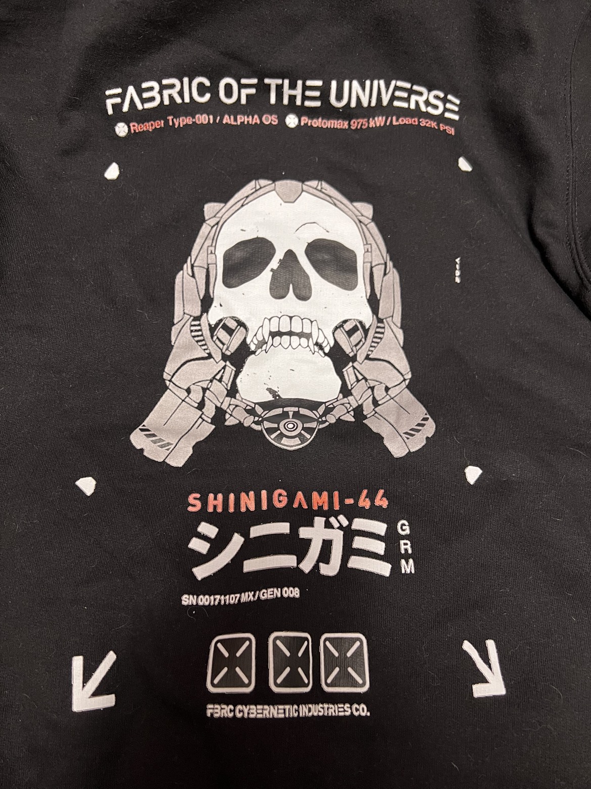 fabric of the universe hoodie - photo 2