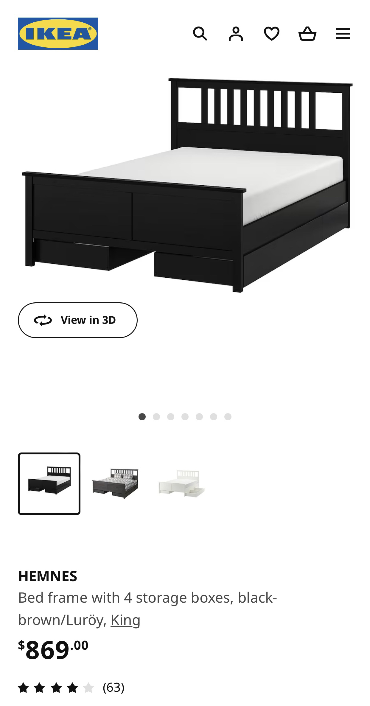 King Bed Frame