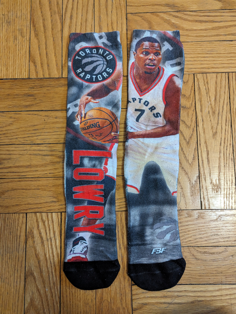 Kyle Lowry knew high socks thumbnail