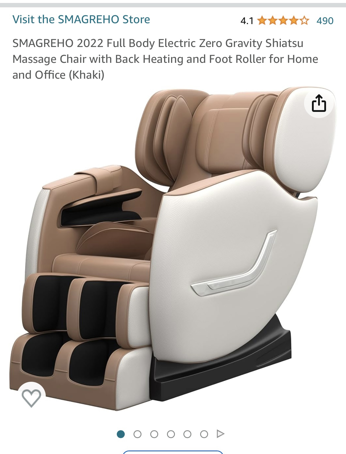 Massage Chair (good condition!) - photo 3