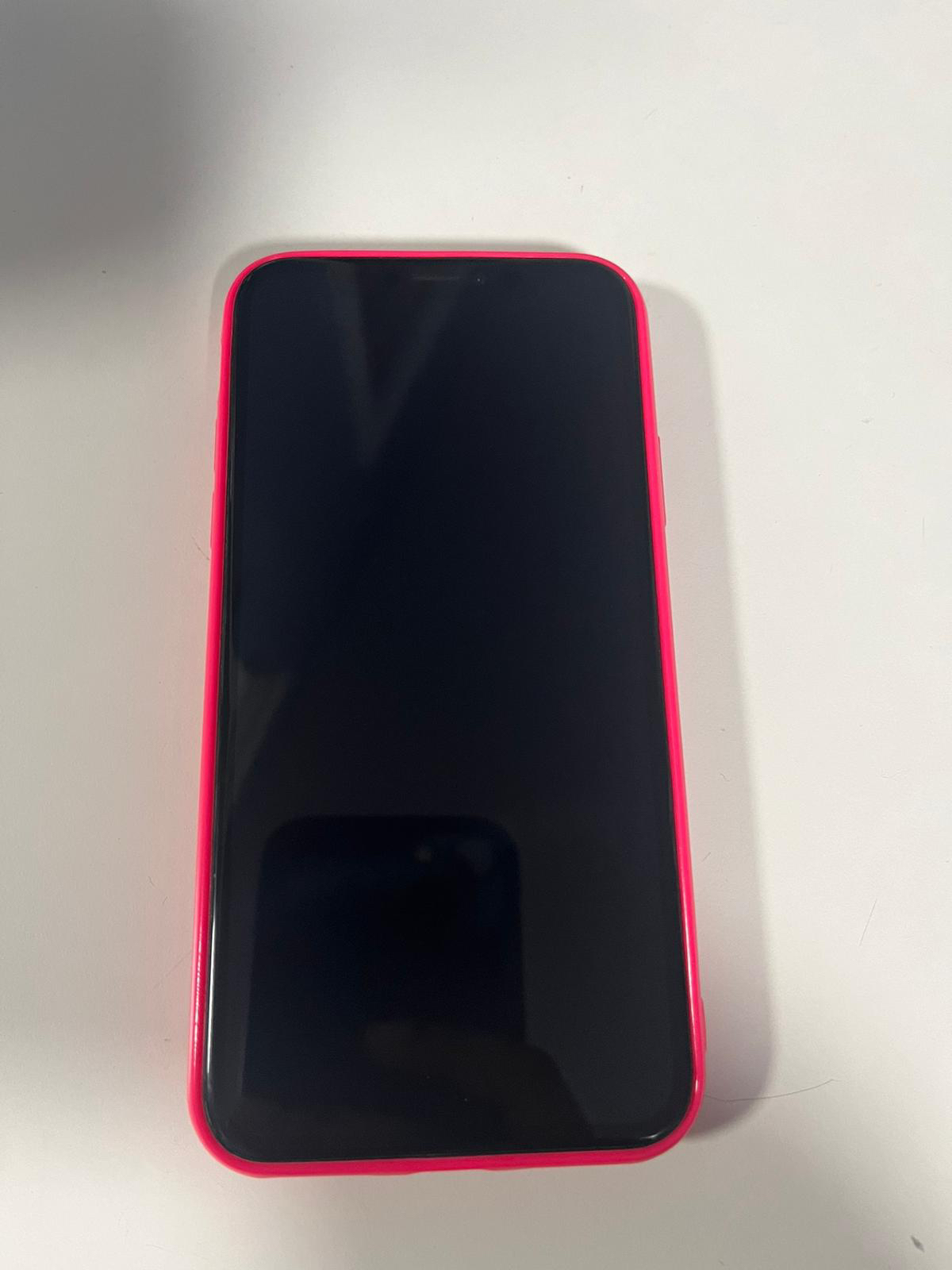 iPhone X with charger, screen protector and phone case - photo 3