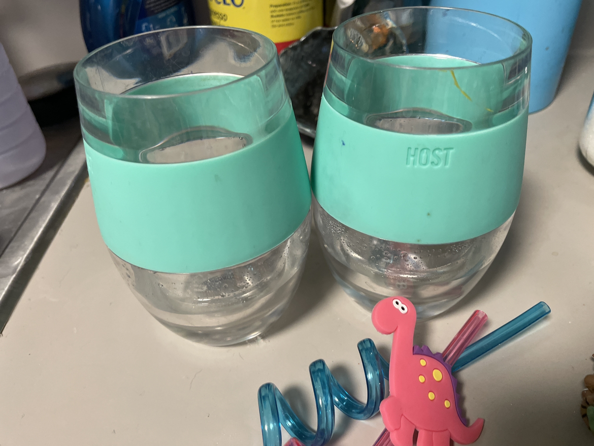 Cooling wine tumblers