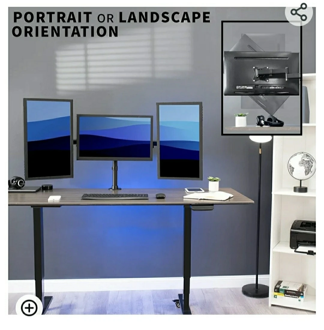 Vivo 3-screen monitor stand image indicator(3)