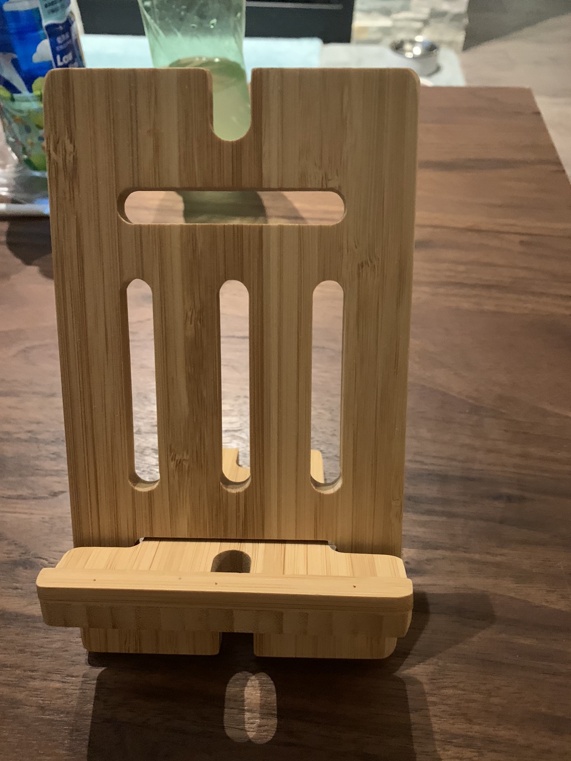 #freecycle Bamboo Phone Stand, Angle Adjustable💝 image indicator(4)