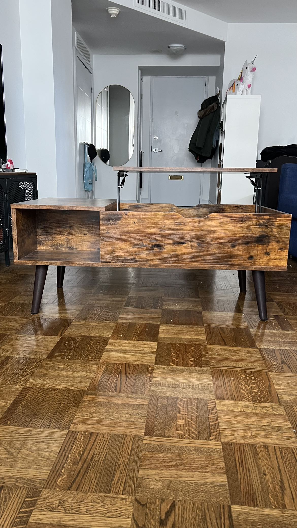 Wayfair coffee table with storage