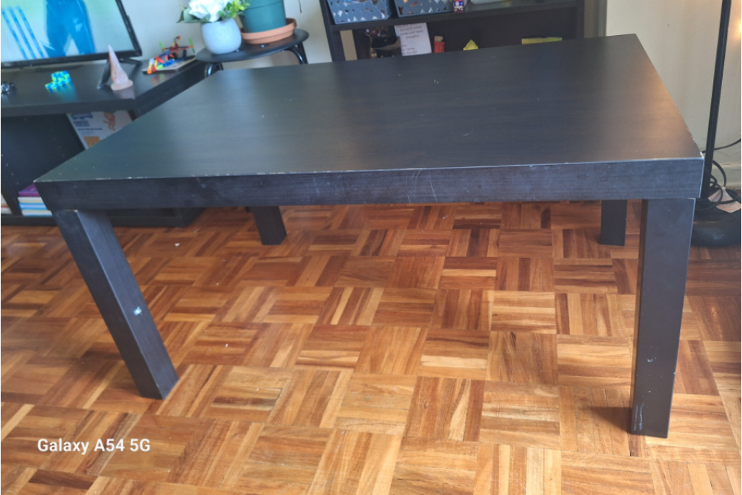 IKEA Coffee Table 90×55 cm in black brown shade - photo 3