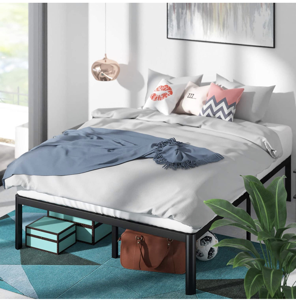 Full size Metal bed frame thumbnail