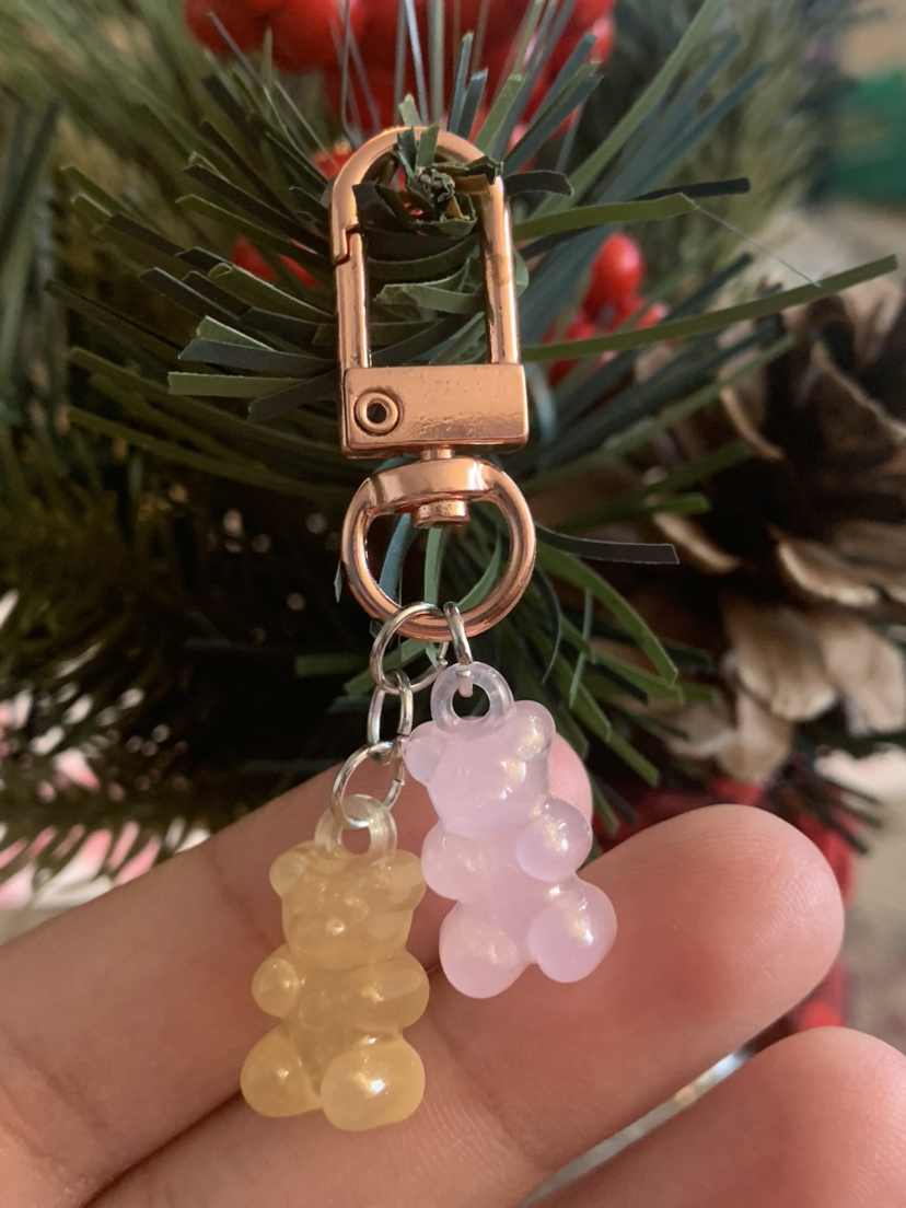 Strawberry lemonade themed keychains image indicator(2)