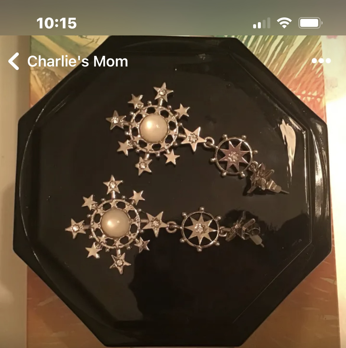 ✨✨Silver & Moonstone Earrings image indicator(2)