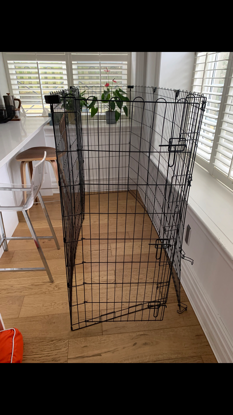 AmazonHome Dog Exercise Pen with Gate thumbnail
