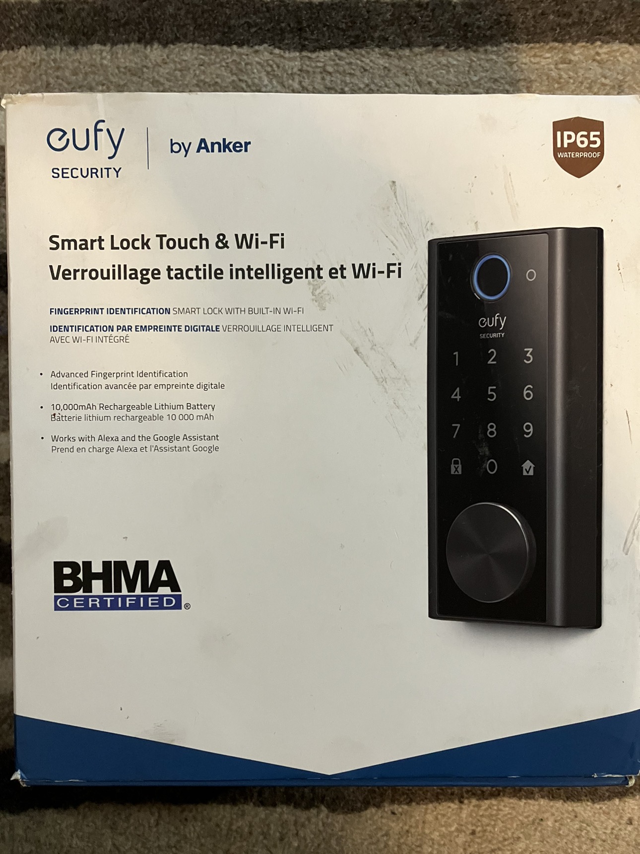 Eufy security smart lock touch & WiFi thumbnail