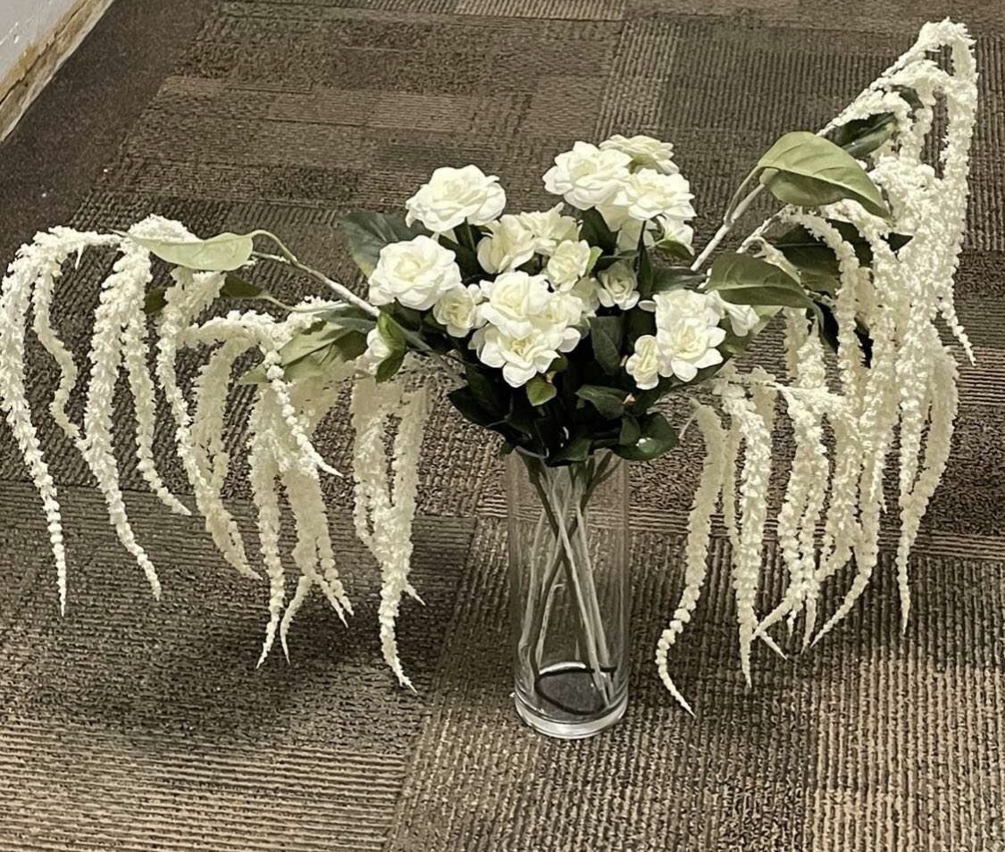 Faux Amaranths & Camellia flowers image indicator(4)