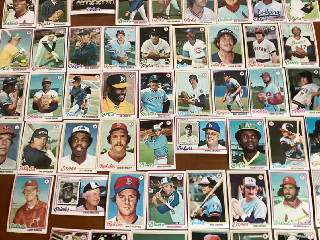 89 TOPPS 1978 MAJOR LEAGUE BASEBALL Trading Cards image indicator(3)