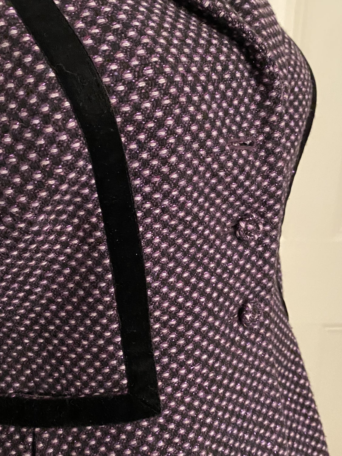 Nine West Ladies Purple Suit (blazer/skirt) Sz. 2 image indicator(3)