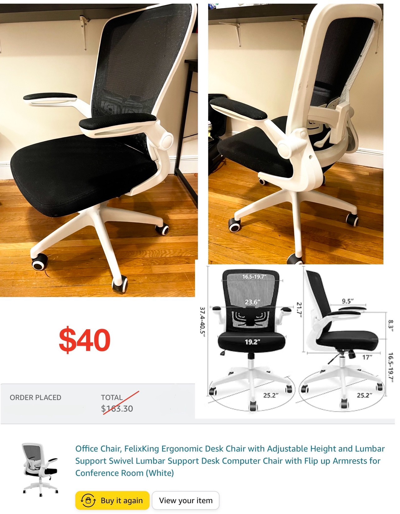 Office Chair (perfect condition)