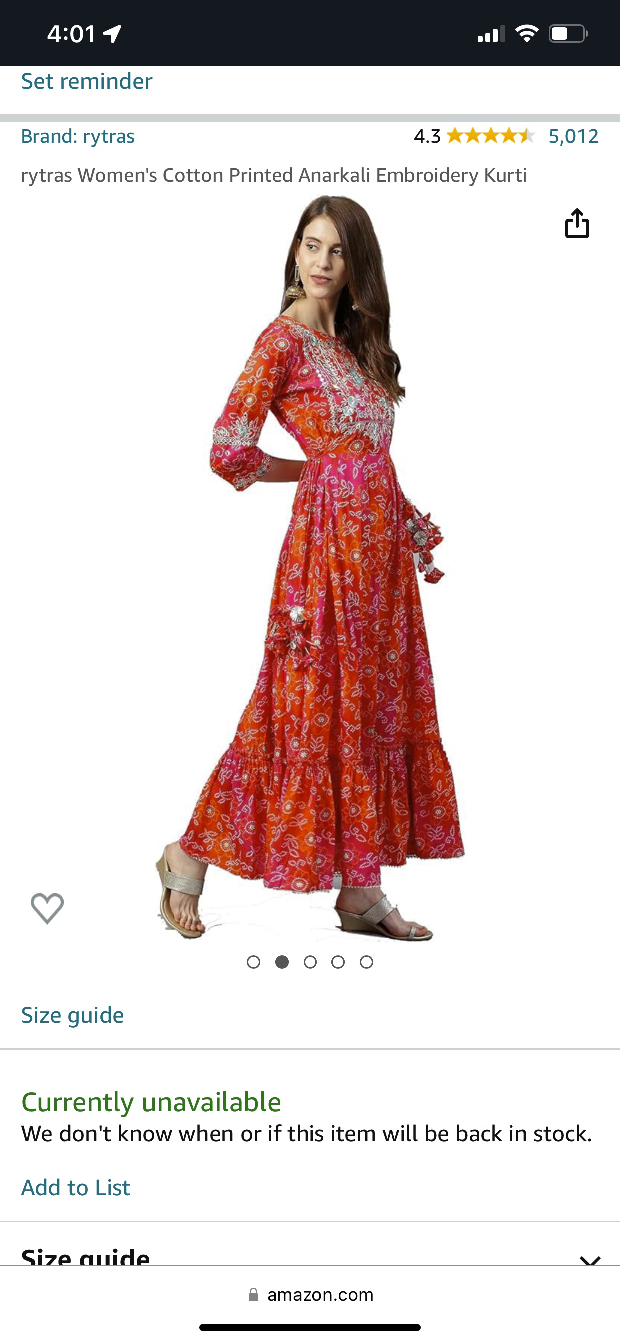 Anarkali kurti image indicator(2)