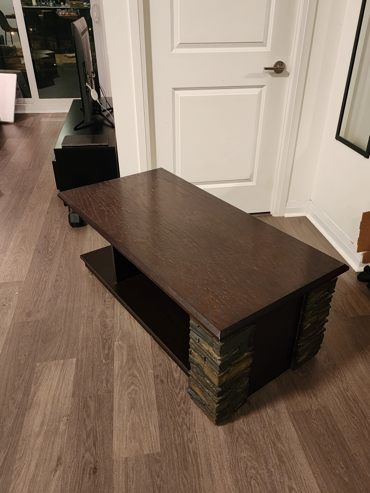 Wood decorative coffee table - photo 2