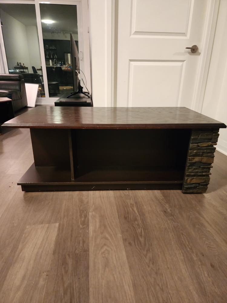 Wood decorative coffee table - photo 5