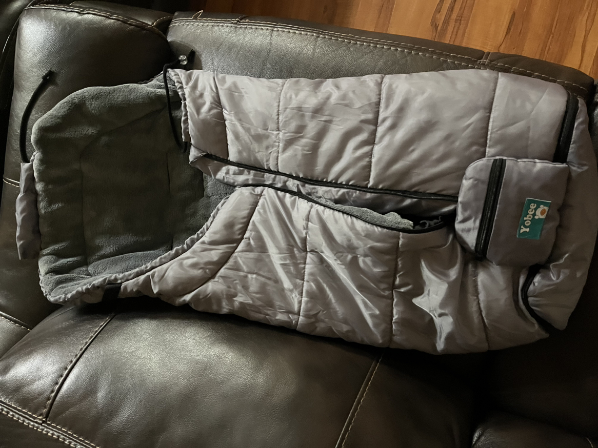 Stroller footmuff image indicator(2)