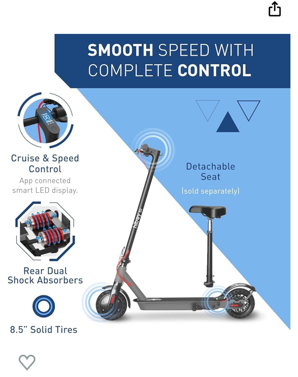 Electric scooter new - photo 2