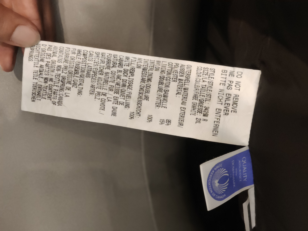 Canada Goose XL Men's jacket image indicator(5)