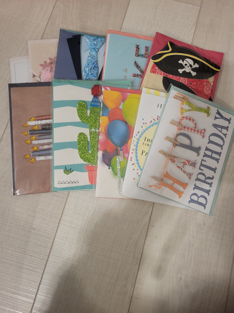 #freecycle 10 assorted all occasion cards