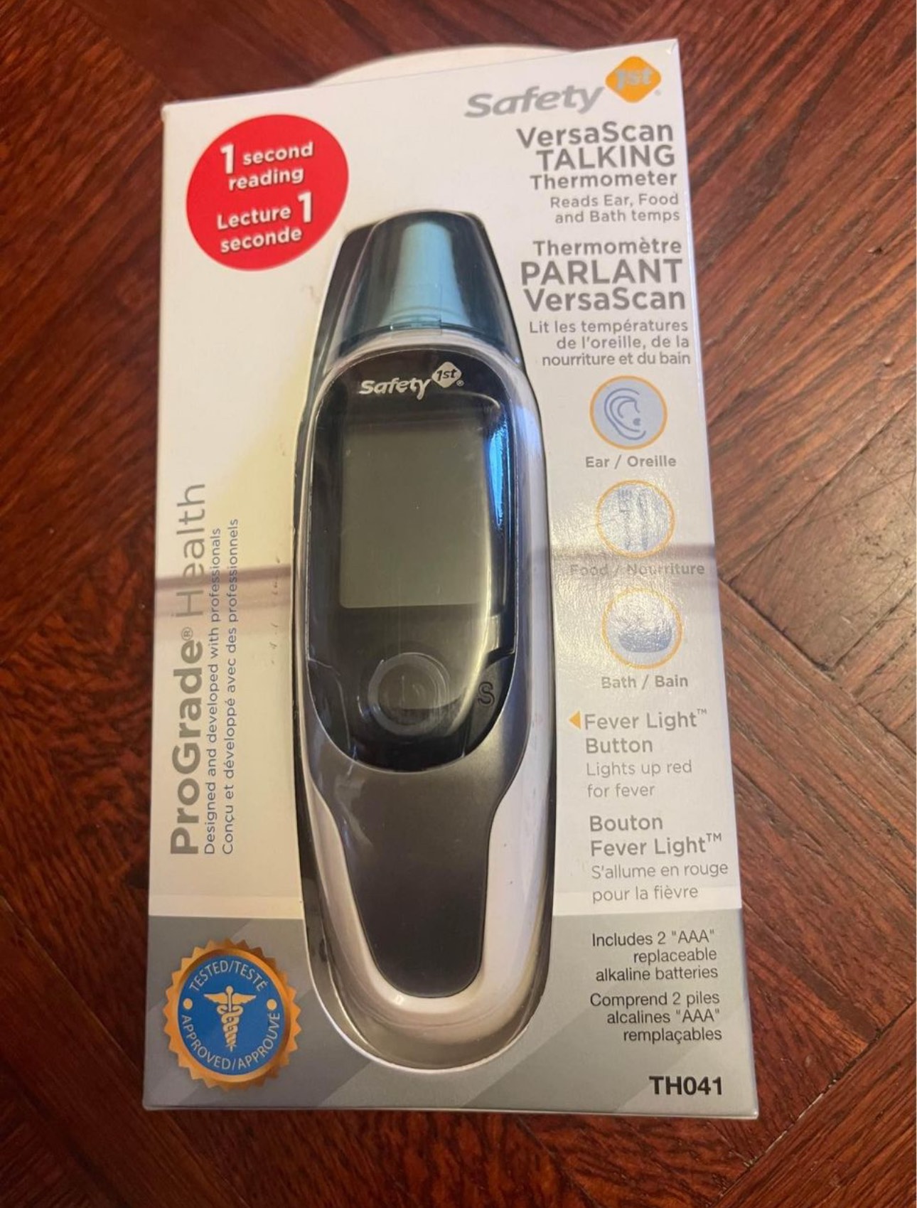 Safety first thermometer