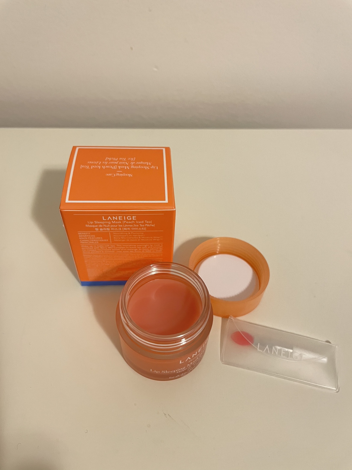Laneige - Lip Sleeping Mask (Peach Iced Tea) 20g NEW - photo 4