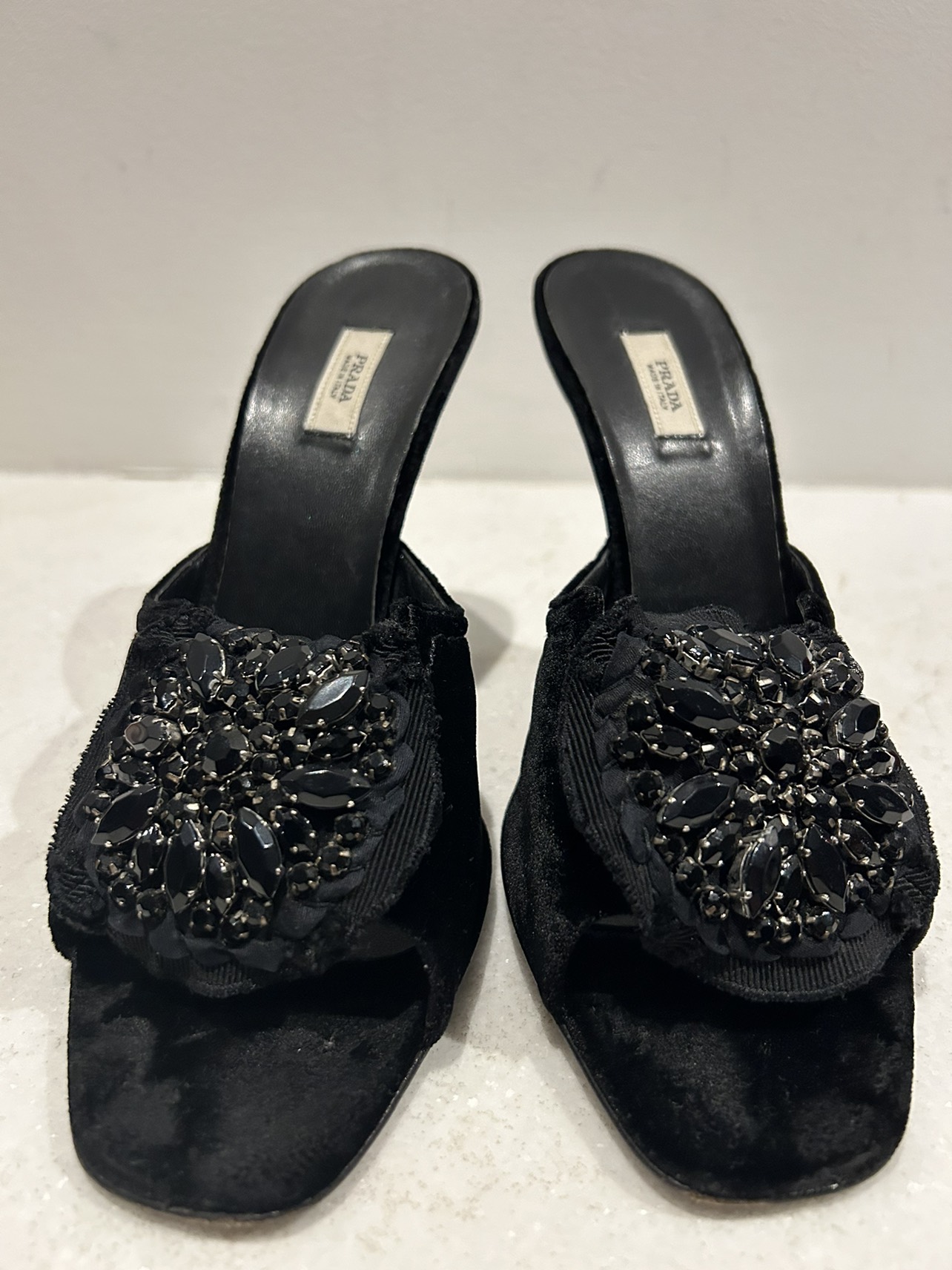 Vintage Prada heels. 6.5 excellent condition image indicator(9)