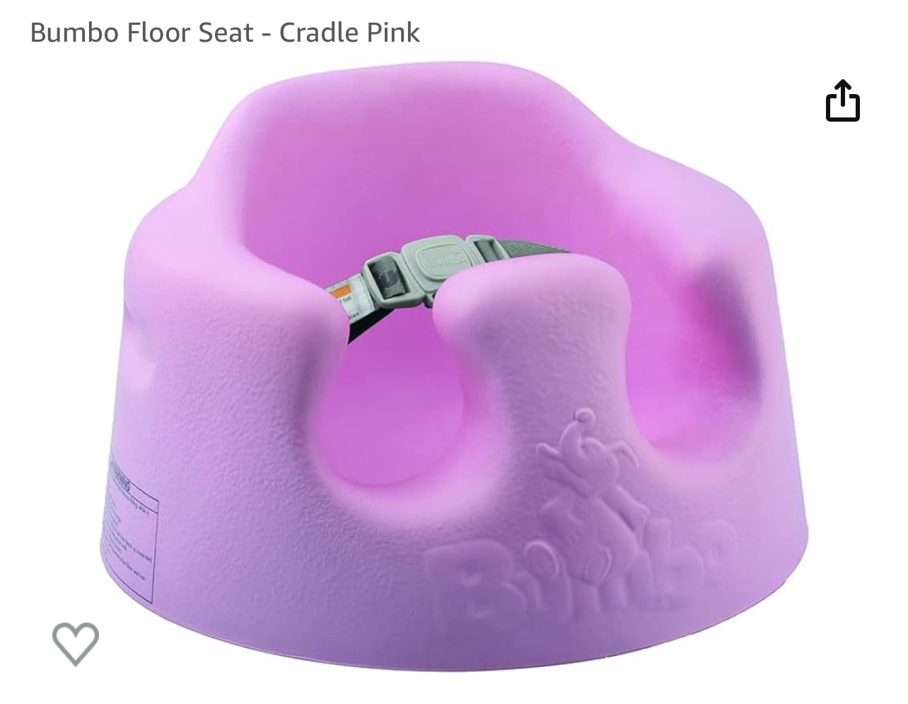 Bumbo Floor Seat for baby