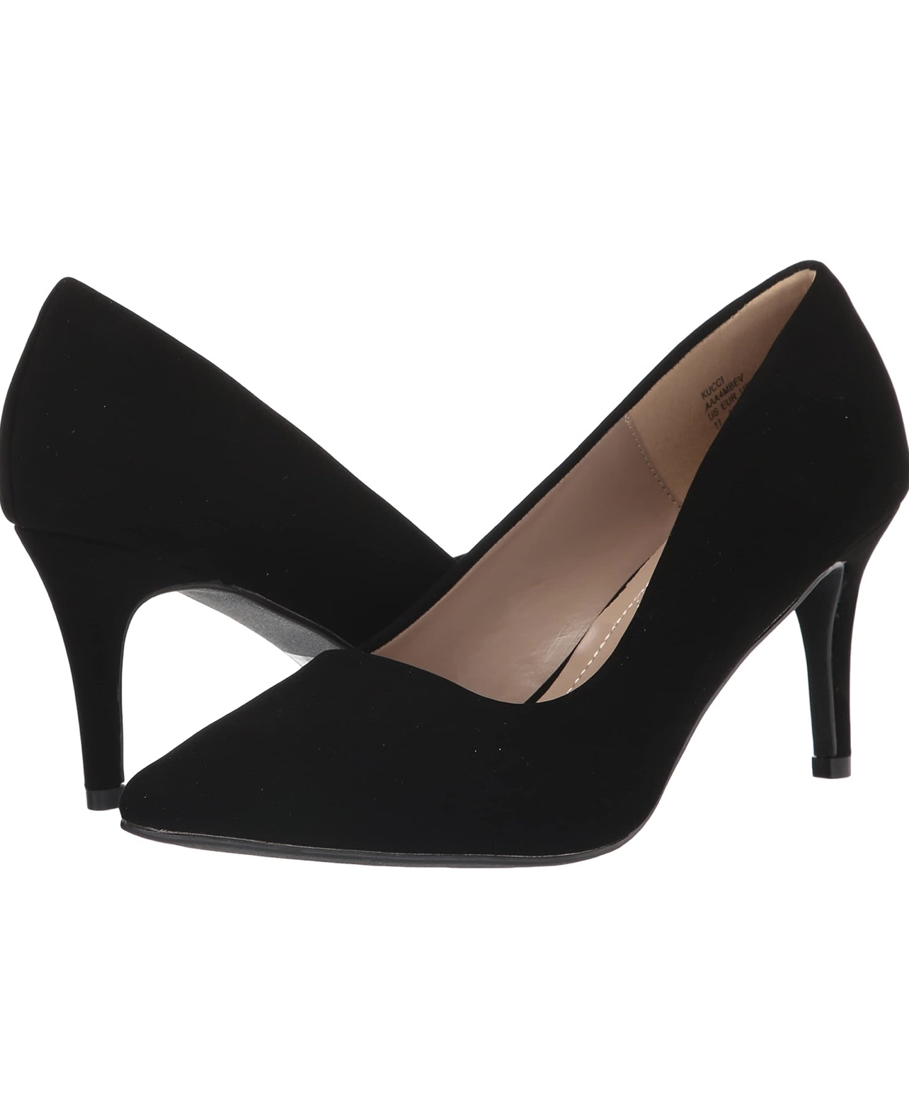 Black velvet high heals - photo 3