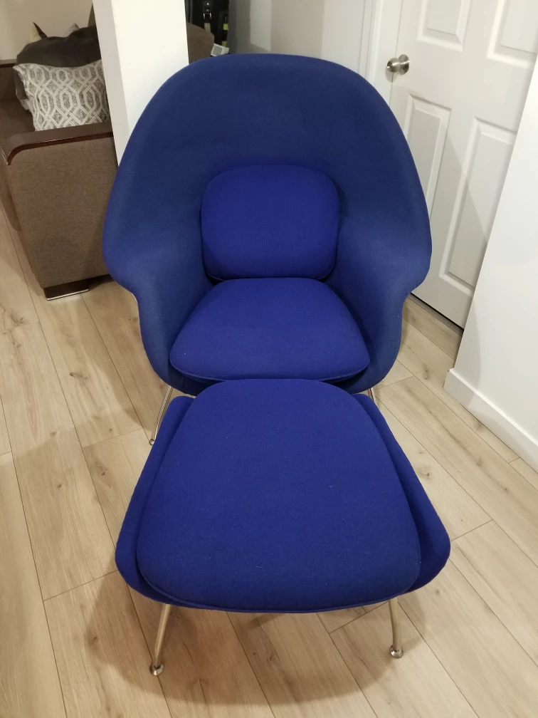 Rove Womb Chair with Ottoman