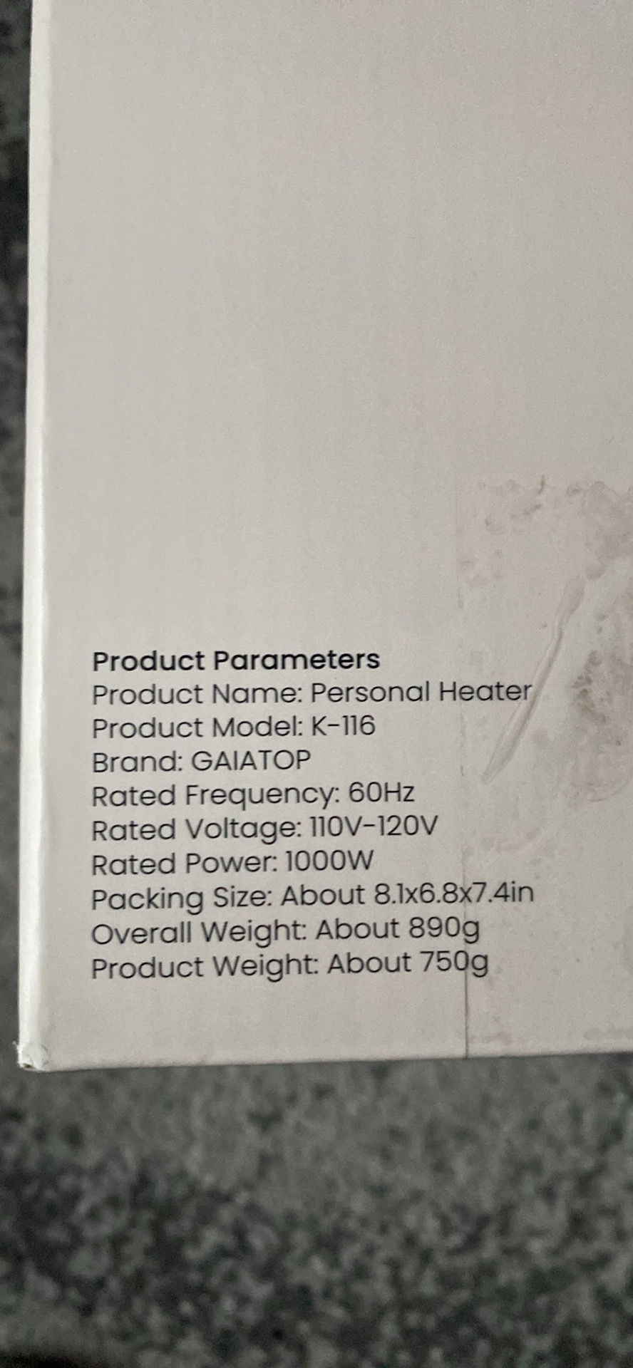 Potable heater - photo 2