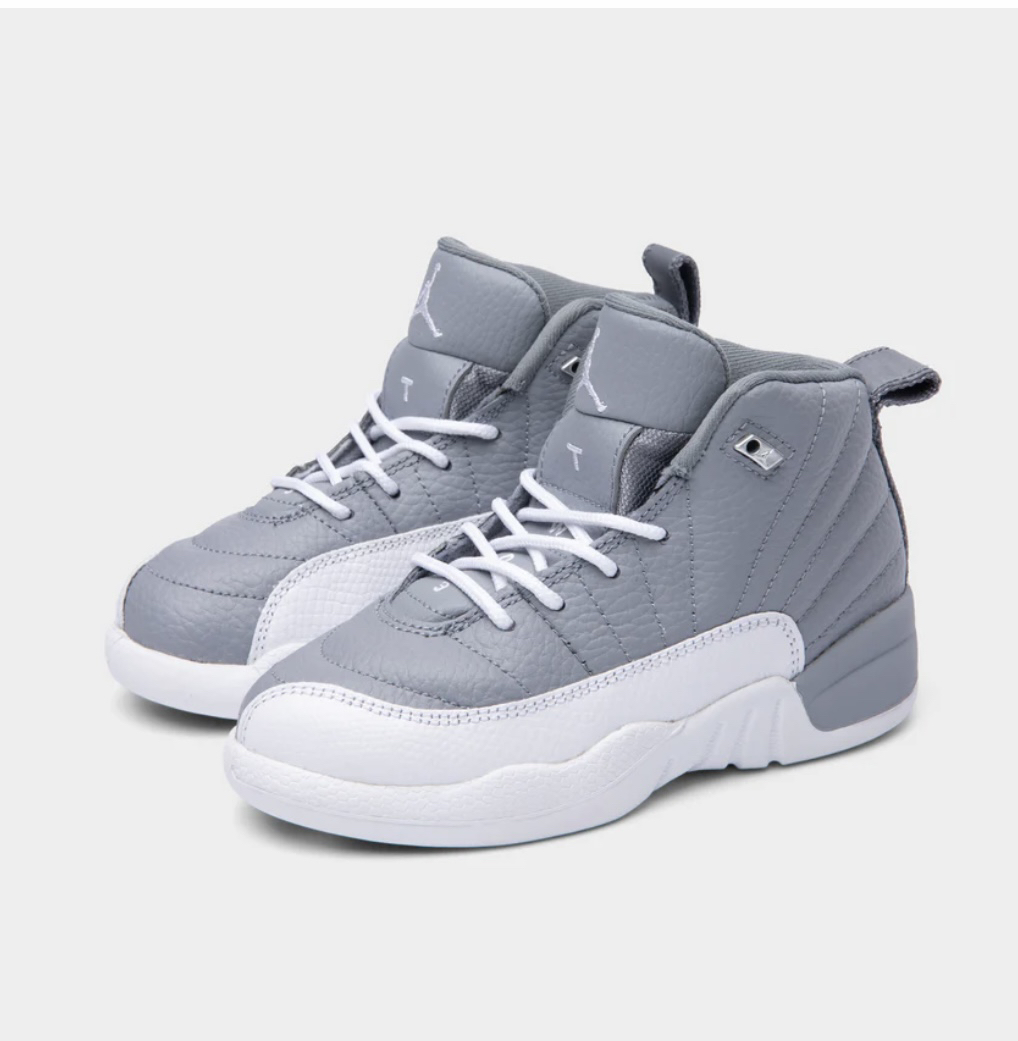 JORDAN 12 RETRO PS STEALTH / WHITE - COOL GREY - photo 2