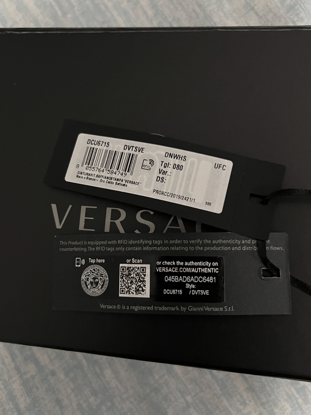Versace 90s Vintage Logo Belt - photo 5