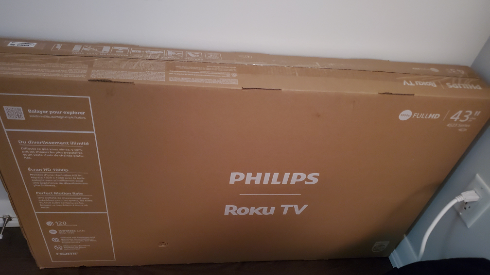 Philips Roku TV 43" FHD Smart TV (43PFL4523/F6)