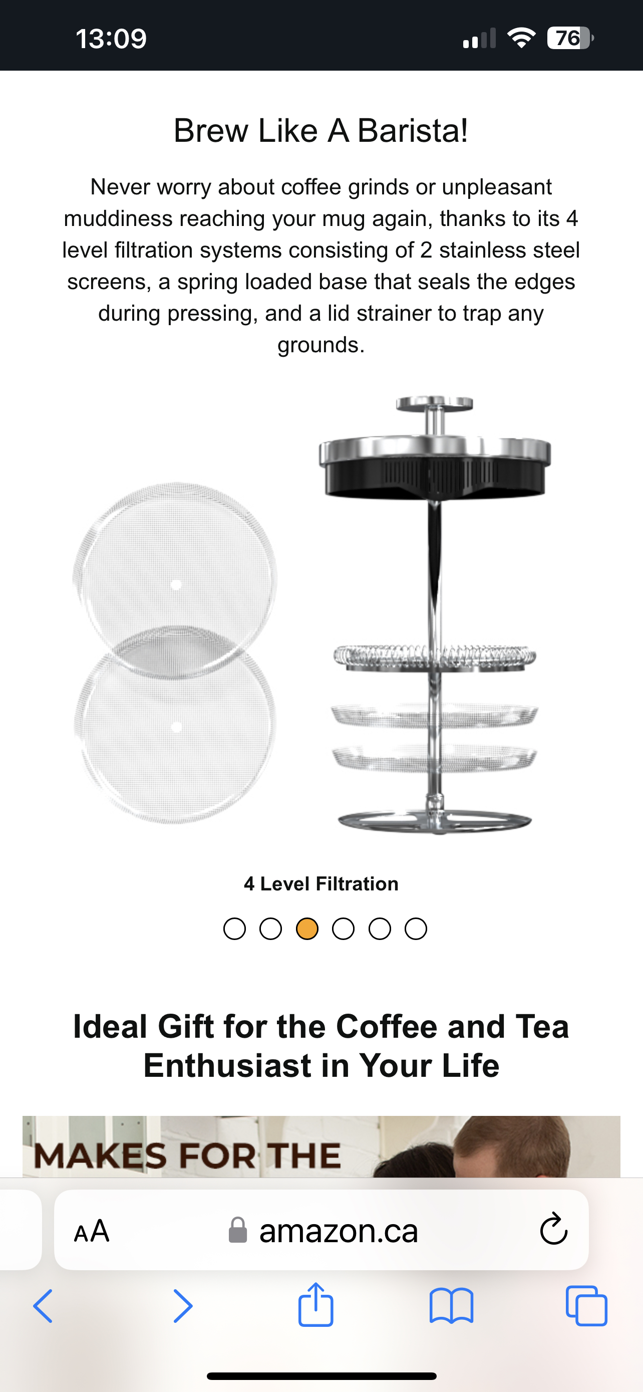 Cafe du chateau French press image indicator(3)