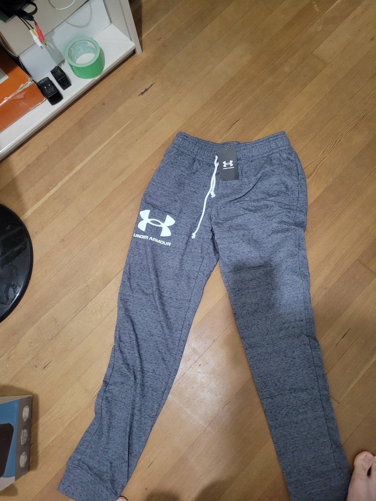 brand new  with tags under armour rival terry jogger sweats pant