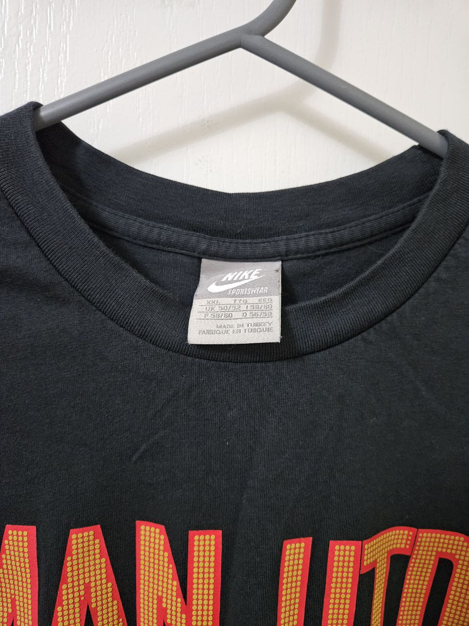Vintage Nike Manchester United Swoosh T-Shirt - photo 4