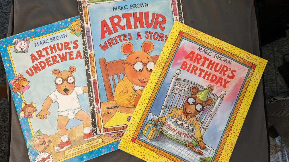 #freecycle  arthur kids books thumbnail