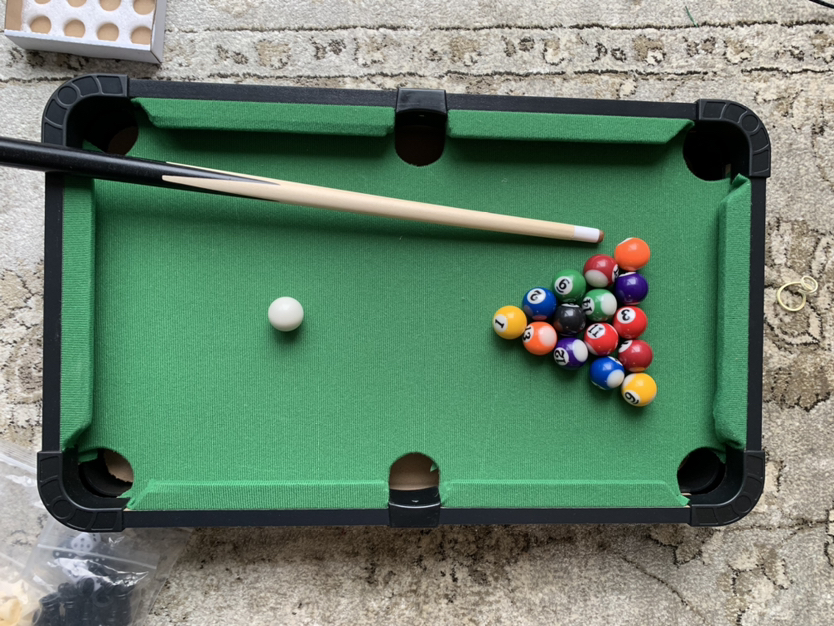 Pool Table Game Set