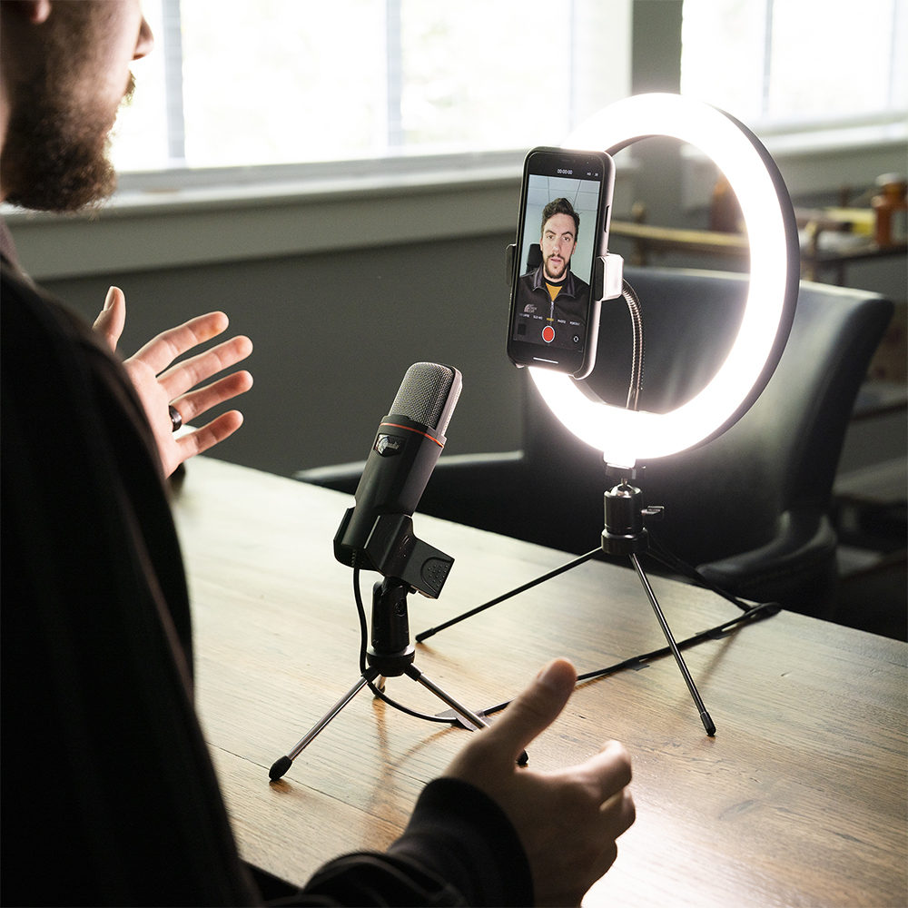 McStreamy Ring Light and Microphone set thumbnail
