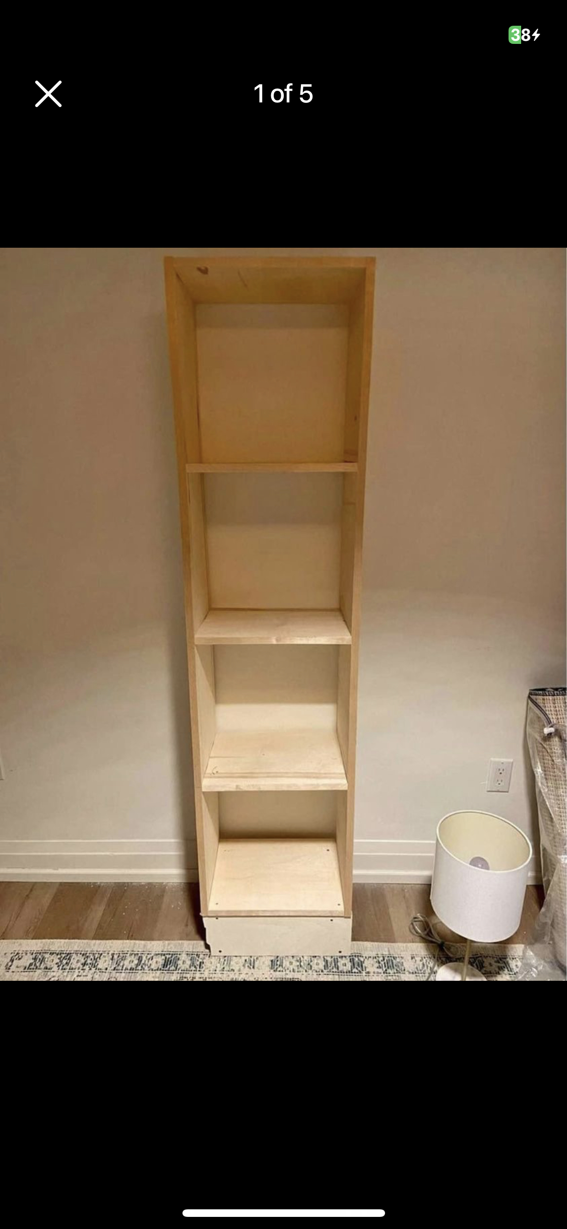 ❌ Moving out Sale ❌.                            Wooden shelf