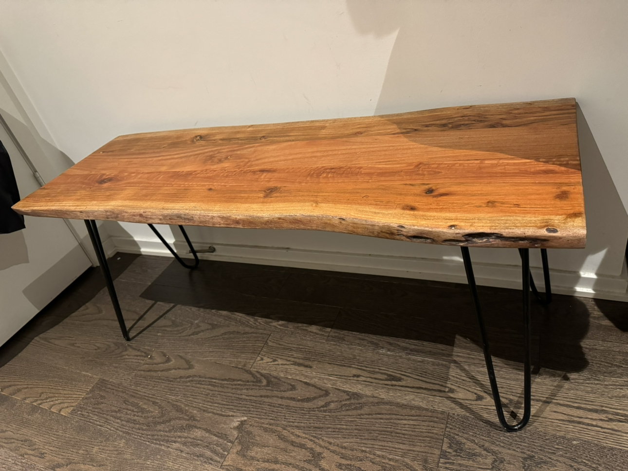 Wooden bench