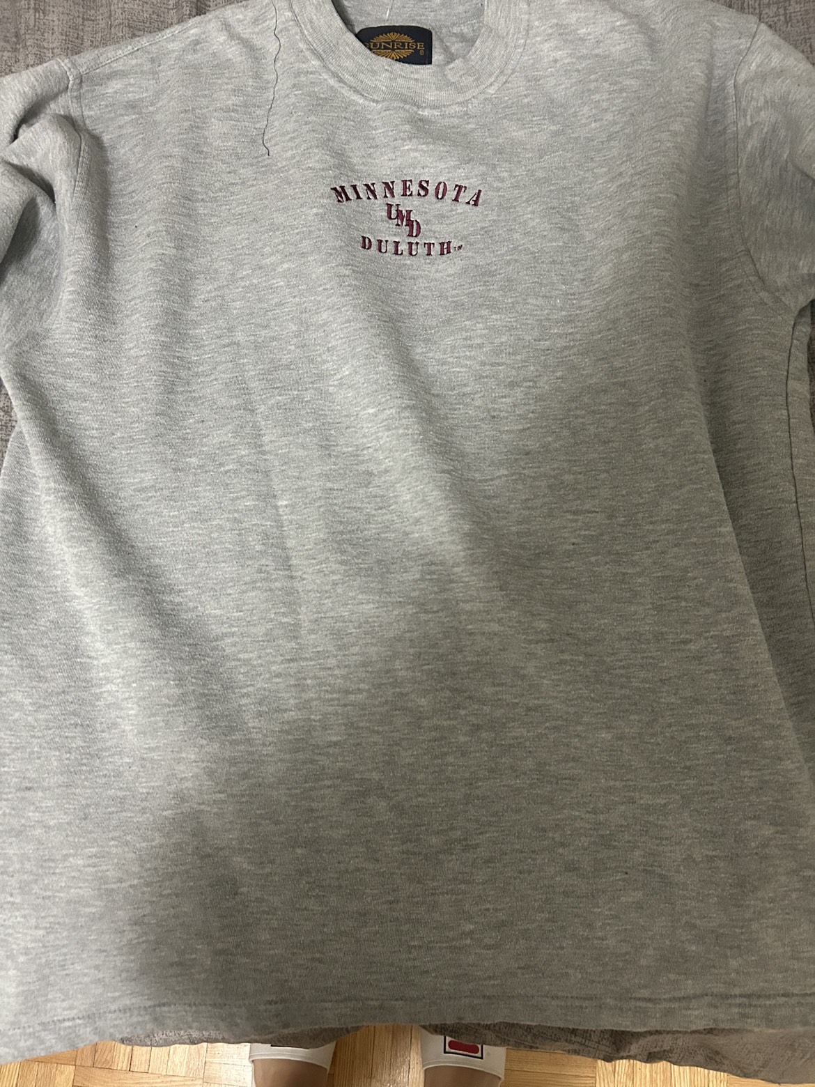 Grey Oversized Crewneck image indicator(2)