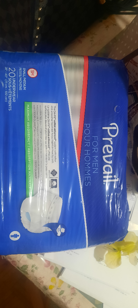1 mens disposable underwear size s/m sold separately