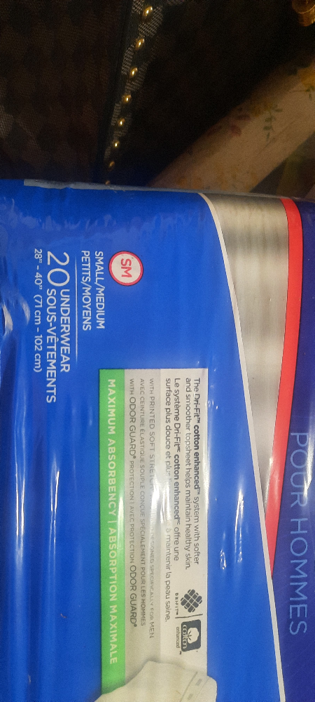 1 mens disposable underwear size s/m sold separately - photo 2