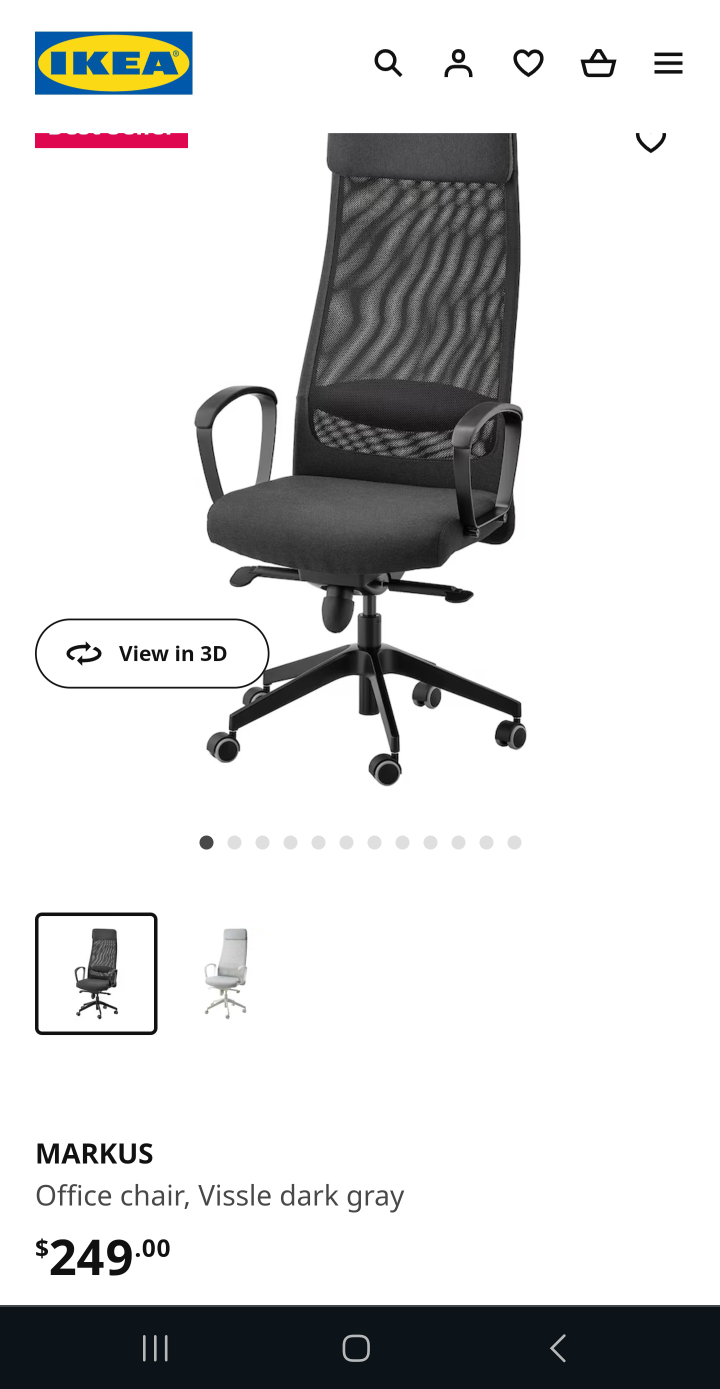 Ikea Desk/Office Chair - photo 4