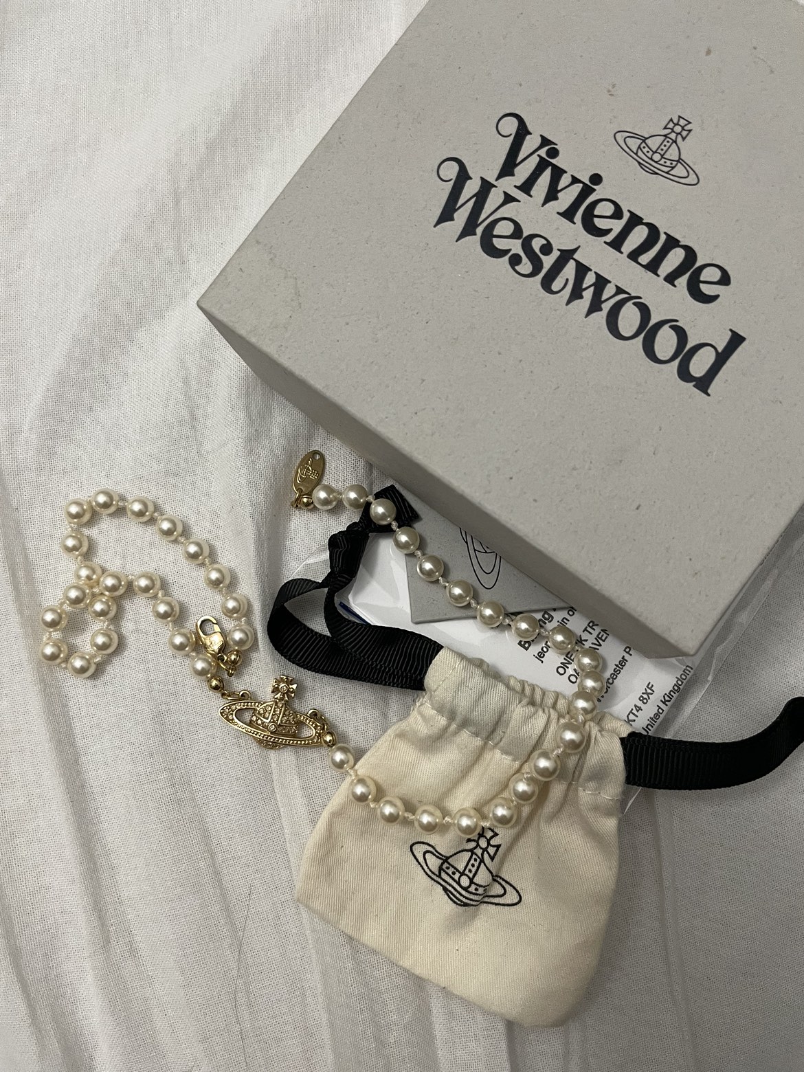 Vivienne Westwood pearl necklace thumbnail