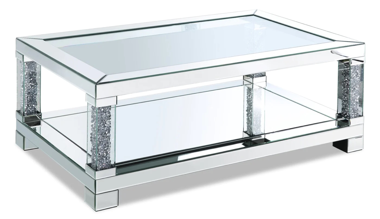 Modern Beautiful Berni Coffee Table (Brick)